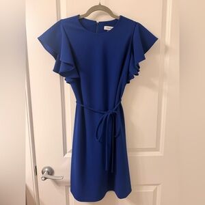 Calvin Klein Royal Blue Midi Dress